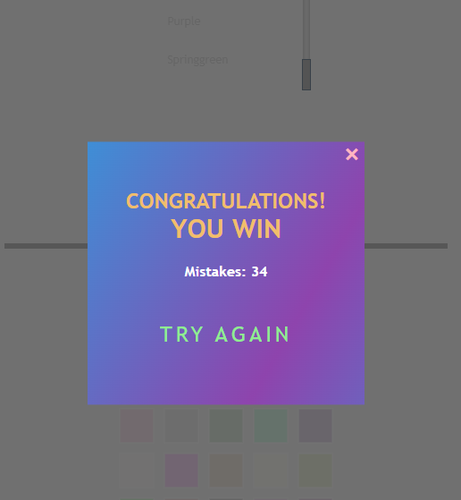 end game dialog