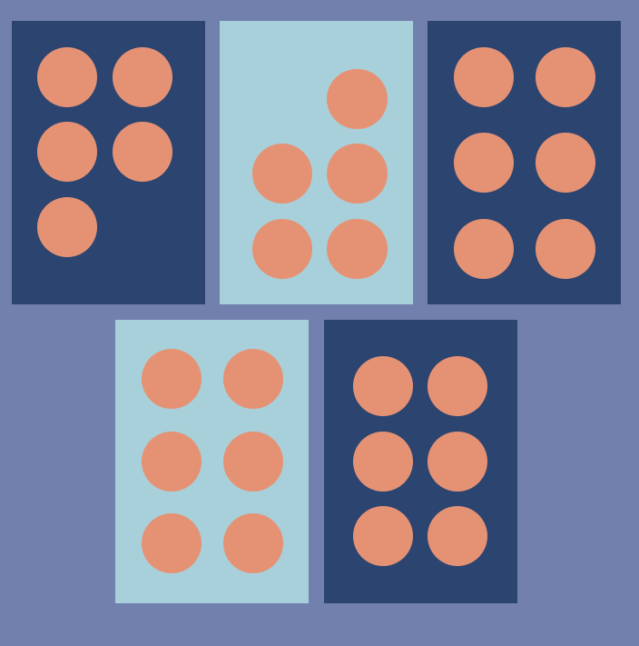 flex layout examples with spots