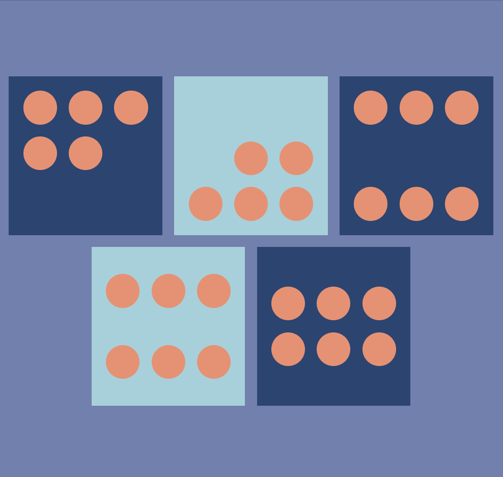 flex layout examples with spots