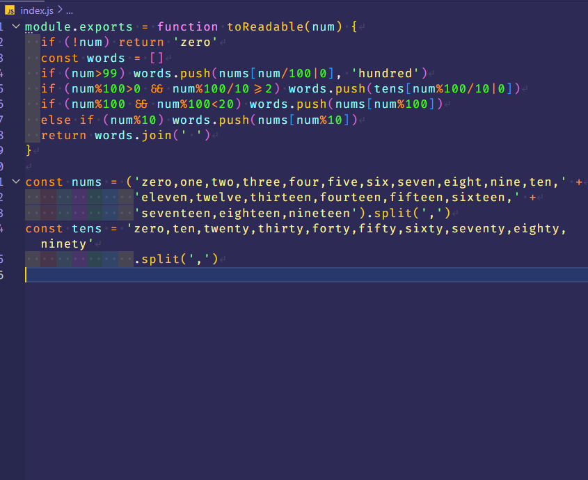 task solution code