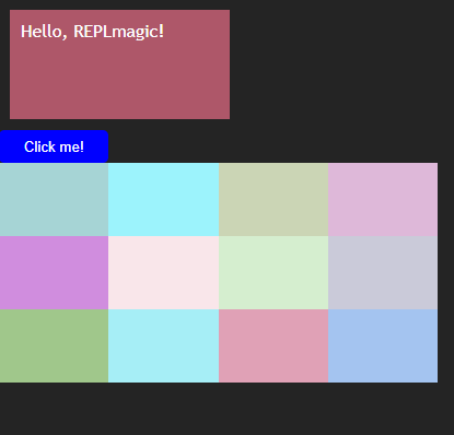 code generated demo