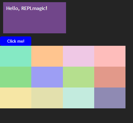 code generated demo